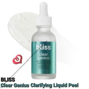 🎉2•$20/3•$28🎉 BLISS Clear Genius Clarifying Liquid Peel